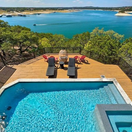 Atlantis On Lake Travis Pool Hot Tub Dock Villa Leander Luaran gambar