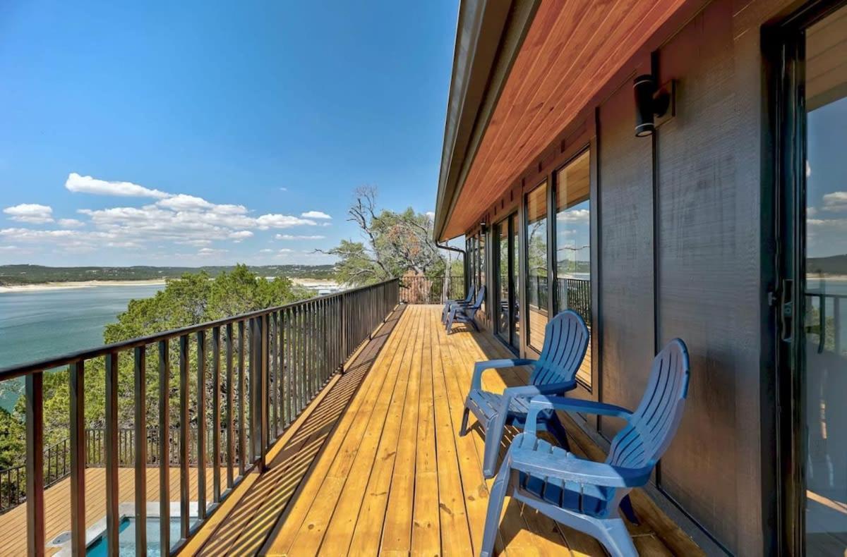 Atlantis On Lake Travis Pool Hot Tub Dock Villa Leander Luaran gambar