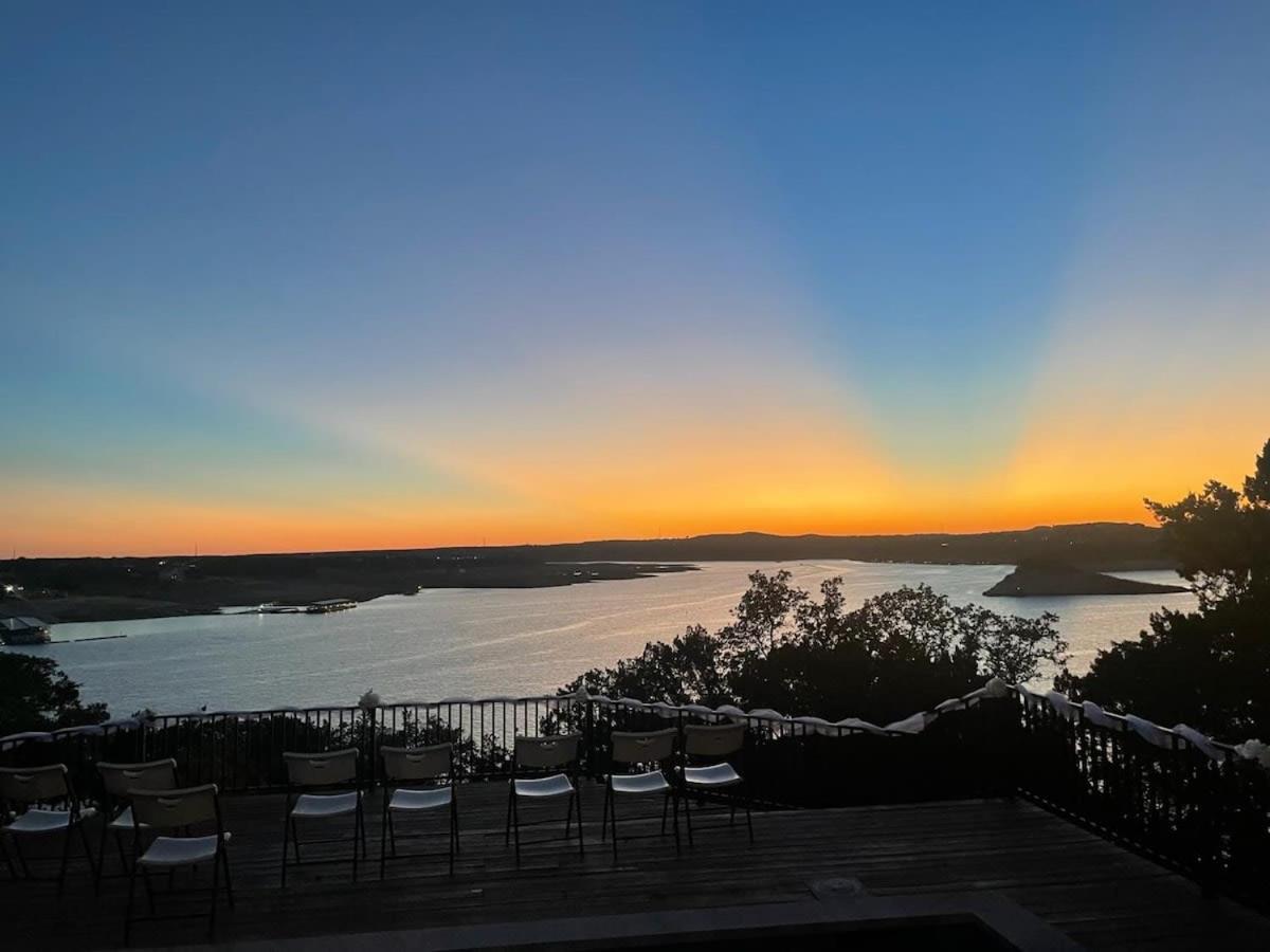 Atlantis On Lake Travis Pool Hot Tub Dock Villa Leander Luaran gambar