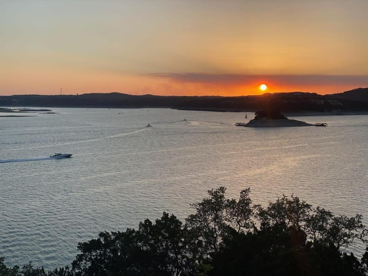 Atlantis On Lake Travis Pool Hot Tub Dock Villa Leander Luaran gambar