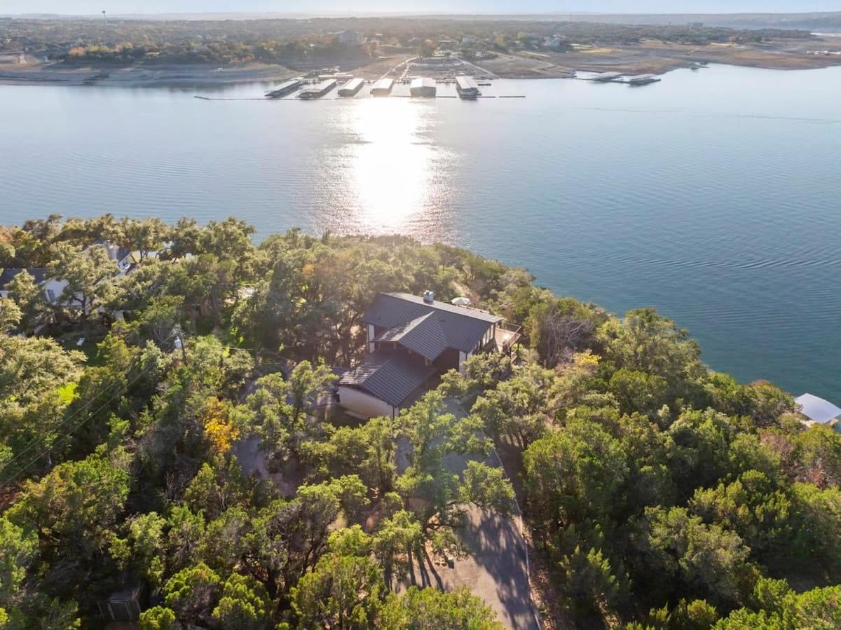 Atlantis On Lake Travis Pool Hot Tub Dock Villa Leander Luaran gambar